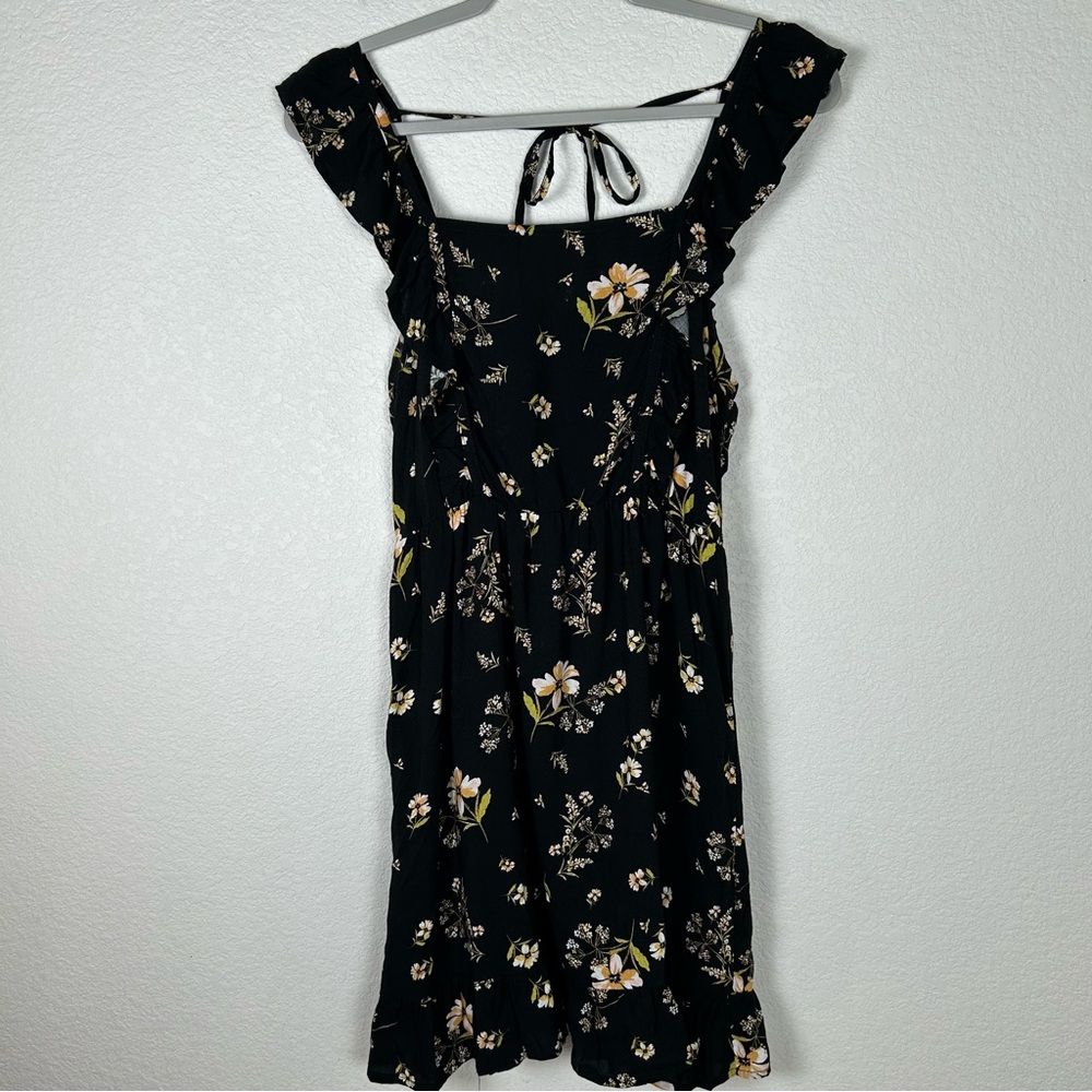 Wild Fable Women Sz XS Romantic Bohemian Cottagecore ruffles sundress mini dress